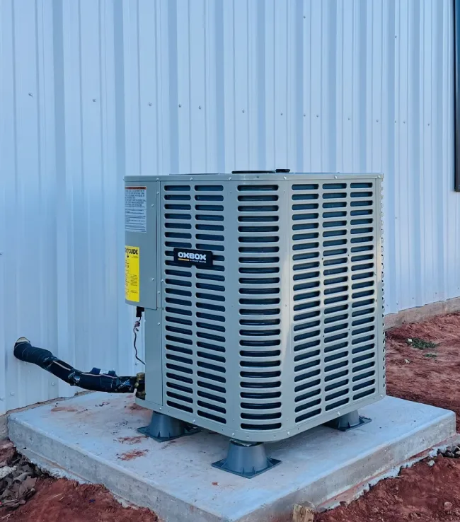 New 5-ton central air system installed at an Oklahoma City home by RCI
